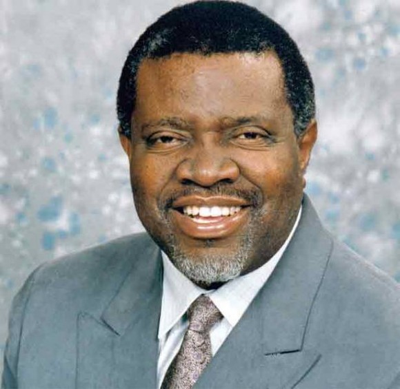 Hage Geingob, nuevo presidente de Namibia. 