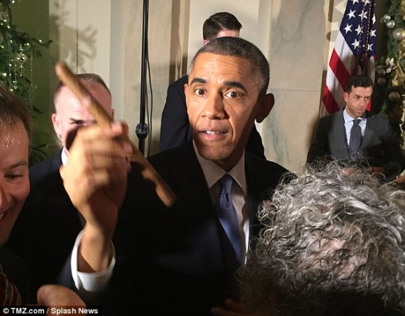 Obama. Foto: Daily Mail.