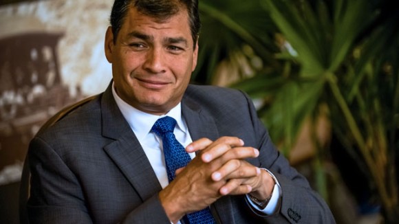 Rafael Correa. Foto: Archivo.