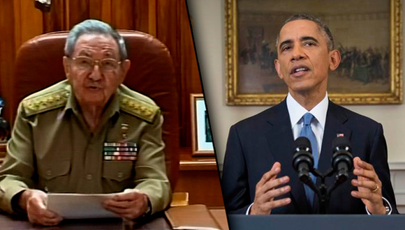 Raúl Castro-Barack Obama