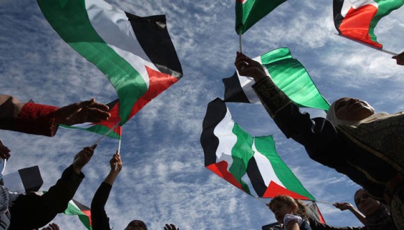 banderas palestinas