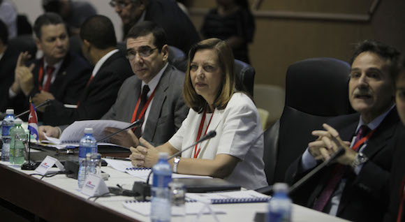 La Jefa de la delegación cubana Josefina Vidal. Foto: Ismael Francisco/ Cubadebate