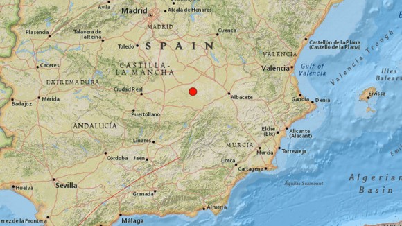 España terremoto