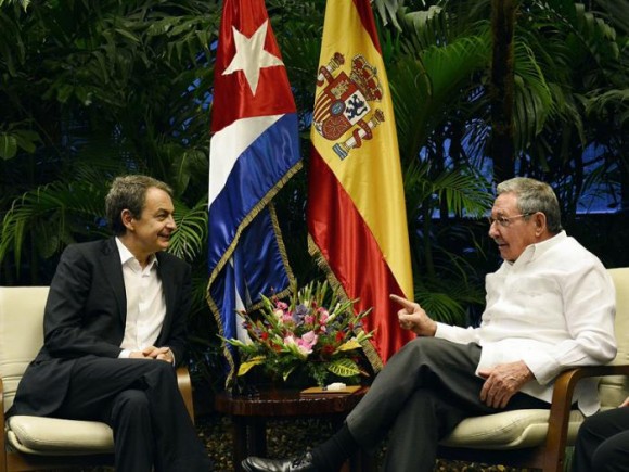 Raúl y Zapatero