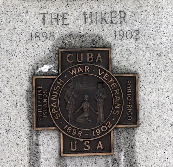 Detalle en el monumento al Soldado desconocido de EEUU en la Guerra Hispano-cubano-norteamericana, que aparece a la entrada del Cementerio Arlington, en Washington. Foto: Ismael Francisco/ Cubadebate