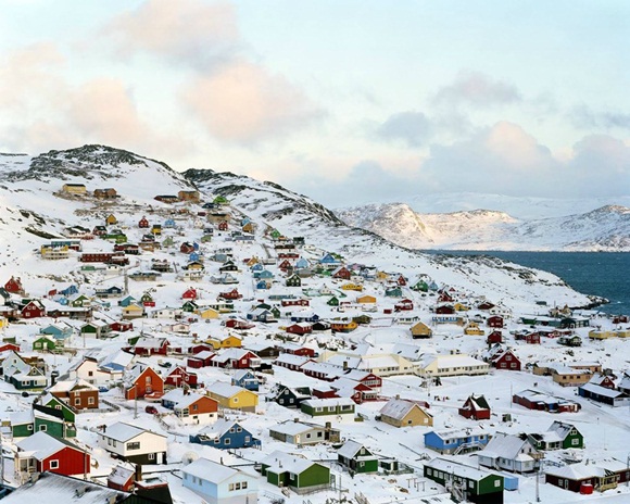 Qaqortoq es la ciudad más grande del sur de Groenlandia (Dinamarca), con 3.400 habitantes fue fundada en 1775