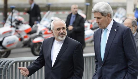 Zarif y Kerry en conversaciones nucleares