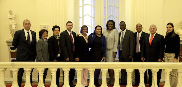 La Delegación oficial a las Conversaciones sobre Derechos Humanos en Washington DC. Foto: Ismael Francisco/Cubadebate.