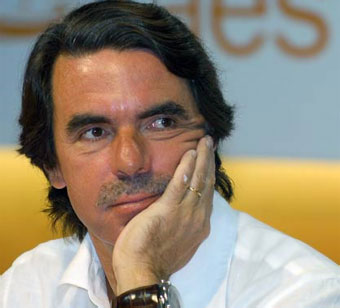 José María Aznar. Foto tomada de biografiasyvidas.com