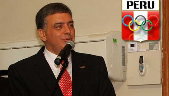 José Quiñones González, Presidente del Comité Olímpico de Perú.