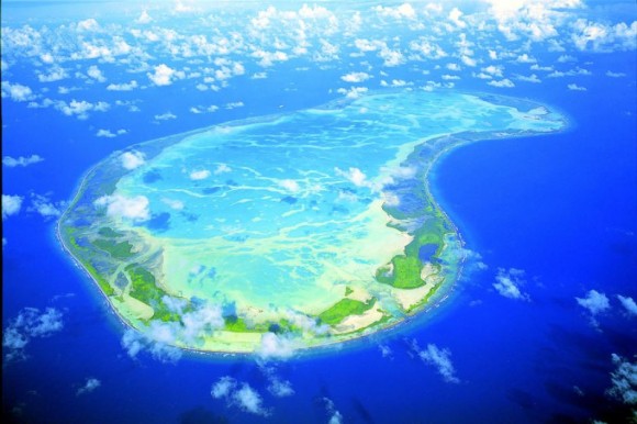 Una de las islas de Kiribati. Foto tomada de abc.net.au