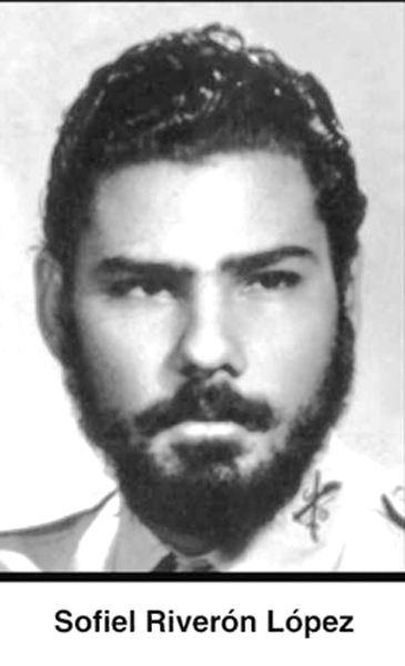 Sofiel Riverón López, integrante del Batallón PNR, Mártir de Playa Girón
