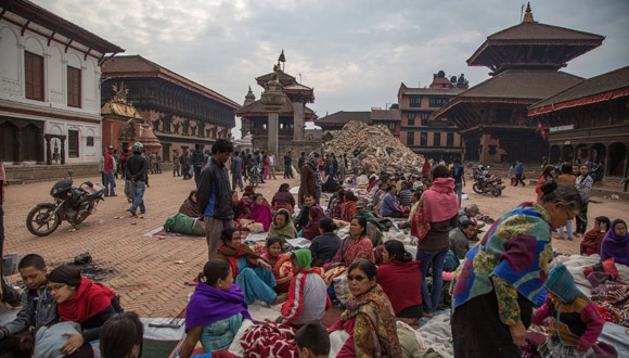 Templo Vatsala Shikhara Bhaktapur en Katmandú, Nepal, tras el terremoto. Foto: Tomada de elpais.com