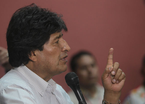 Evo Morales, presidnete de Bolivia en Cumbre de los Pueblos. Foto: Ismael Francisco/Cubadebate.
