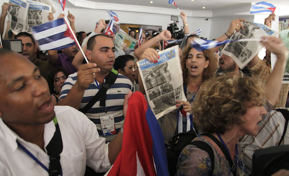 Se retira la delegación cubana de la sesión plenaria del Foro de la Sociedad Civil: Foto: Ismael Francisco/ Cubadebate