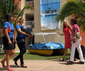 Momentos de la XXXV Feria Internacional de Turismo FitCuba. Foto: AIN.