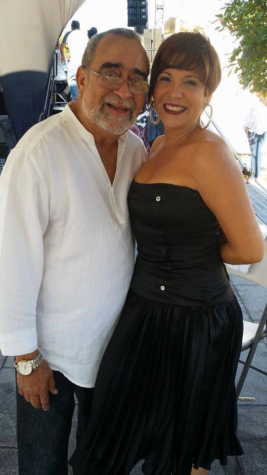 Ivette Cepeda y Andy Montañez. Foto: Tomada de Facebook