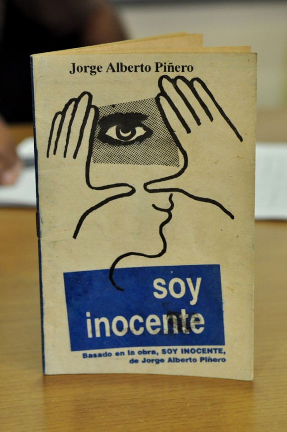 Soy inocente, de JAPE. Foto: Roberto Garaicoa/ Cubadebate