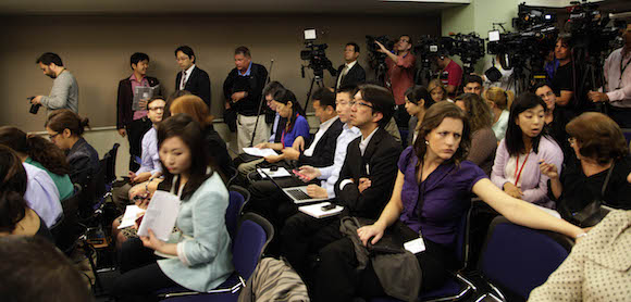 Conferencia de prensa en Washington. Foto: Ismael Francisco/ Cubadebate