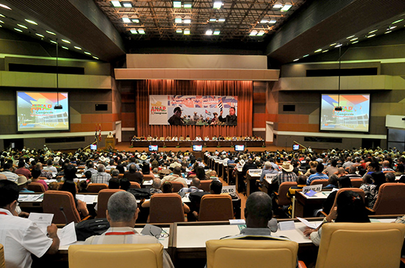 Comenzó XI Congreso de la ANAP. Foto: Ladyrene Pérez / Cubadebate. 