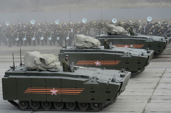 El blindado Kurgánets-25. Foto: Ramil Sitdikov / Sputnik.