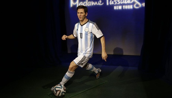 Museo de Madame Tussauds en Nueva York inauguró nueva estatua de cera Lionel Messi. (AFP)