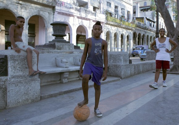 La Habana. Foto: Steve Nash (dos veces MVP e integrante de ocho equipos All-Stars de la NBA) 