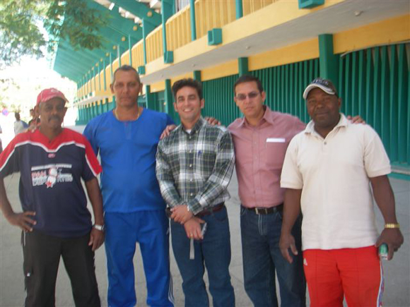Maximiliano Gutiérrez, Faustino Corrales, Fernando Rodríguez, Félix Julio Alfonso y Lázaro Madera.