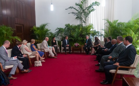 Díaz Canel recibió a Senadores Republicanos, el 13 de junio de 2015. Foto: Calixto N. Llanes / Juventud Rebelde / Cubadebate