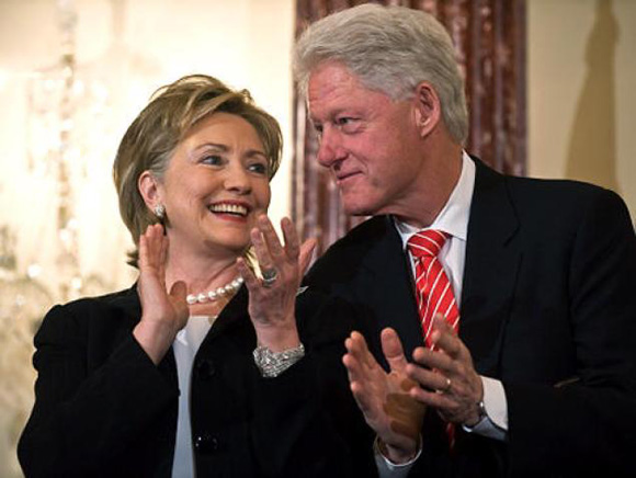 La carrera presidencial de 2016 podría ser entre dos dinastías, la Bush y la Clinton, si Hillary decide presentarse. Foto: Getty Images.