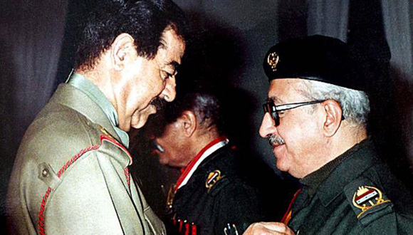 Tariq Aziz es considerado la imagen pública de Sadam Hussein. Foto: AP (Archivo). 