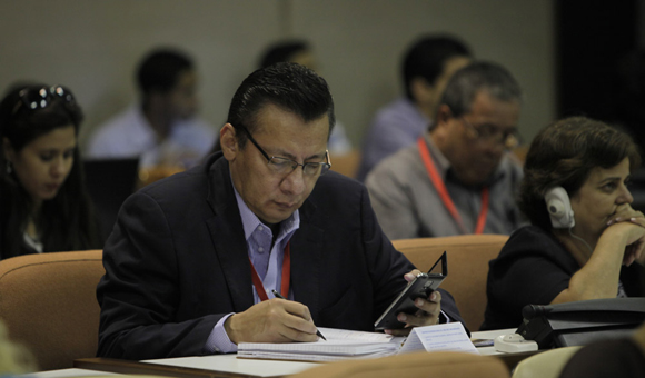 Asistentes al panel ciberseguridad de la Conferencia Internacional Nuevos Escenarios de la Comunicación Política en el ámbito digital. Foto: Ismael Francisco/ Cubadebate