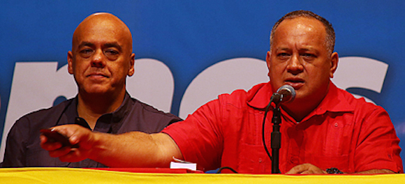 El dirigente del PSUV, Diosdado Cabello, indicó en rueda de prensa:”Hoy escuchando el mandato del pueblo se hicieron una es eelcciones rprimarias que nos llenan de mucha satisfacción, y podemos anunciarle al mundo casi con el 100% de los votos ya tenemos lo candidatos ganadores en toda venezuela, menos en el estado Delta Amacuro.