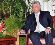 CUBA-LA HABANA-RECIBE DÍAZ-CANEL A CONGRESISTAS ESTADOUNIDENSES