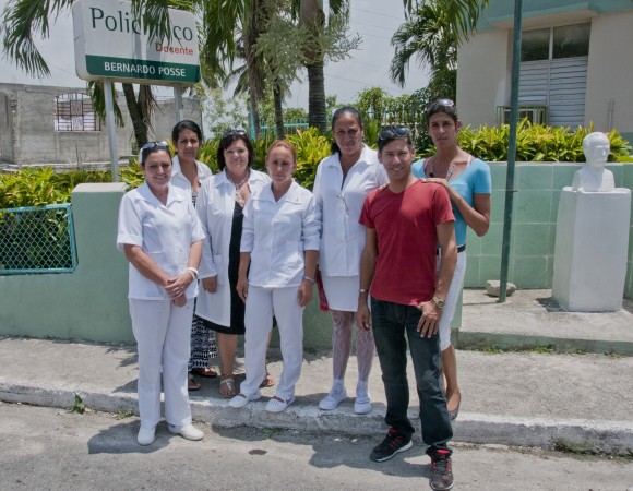 Equipo Multidisciplinario del Policlícino Bernardo Pose, en San Miguel del Padrón. Foto: Ladyren Pérez/Cubadebate