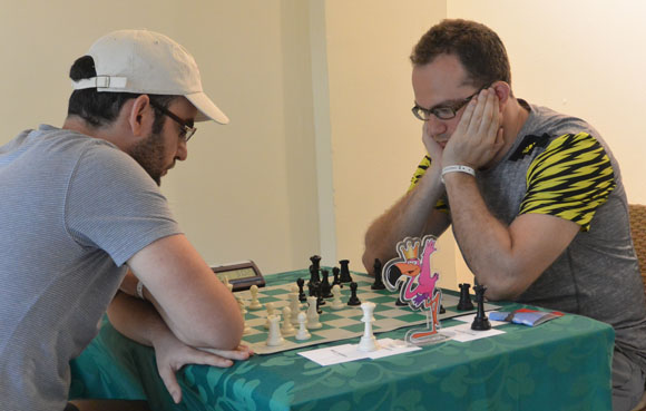 Leinier volvió a ganarle a Eljanov. Foto: Katheryn Felipe