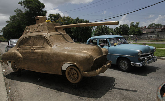 Defensa Civil, de Ernesto Domecq. Foto: Ismael Francisco/ Cubadebate