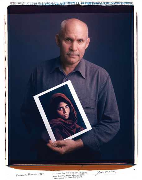 Steve McCurry, Niña de Afganistán (1984).