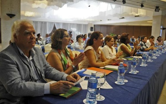 presentación del programa de País PMA (Programa Mundial de Alimentos) Cuba para el período 2015-2018. Foto: AIN.