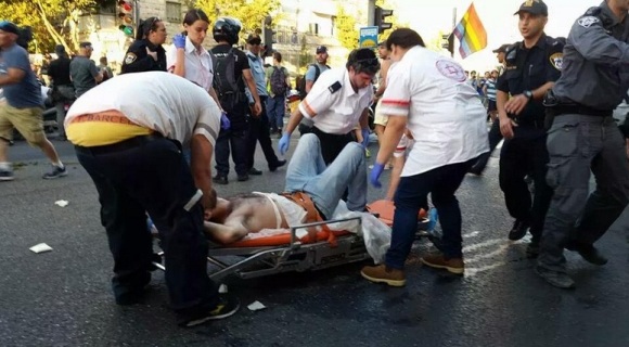 ataque manifestación gay israel 1