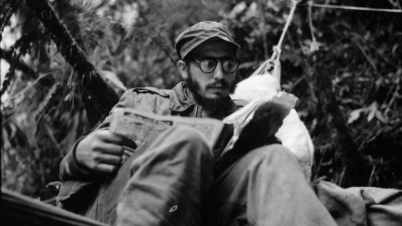 Fidel Castro en la Sierra Maestra, en 1958. 
