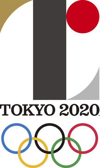 Logotipo de los Juegos Olímpicos de Tokio 2020.