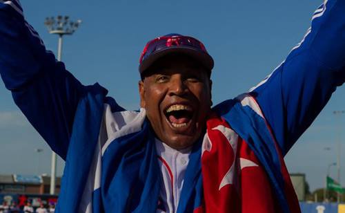Víctor Mesa dirigió el equipo campeón del Torneo de Rotterdam. Foto: Digna Tey Consuegra / Embajada de Cuba en los Países Bajos.