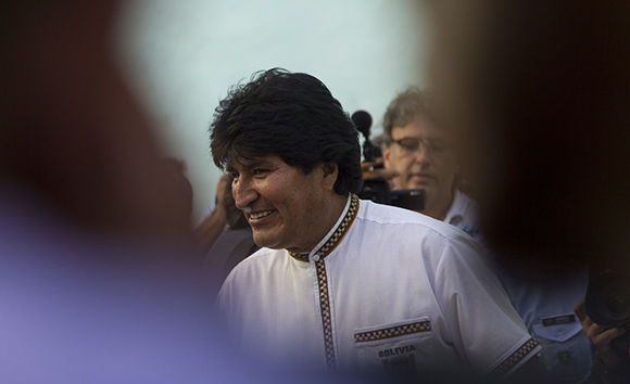 Evo Morales Ayma, presidente del Estado Plurinacional de Bolivia. Foto: Ladyrene Pérez/ Cubadebate.