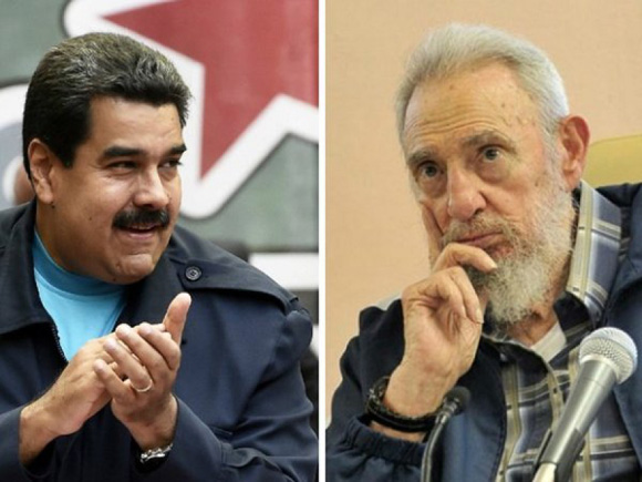 Maduro y Fidel