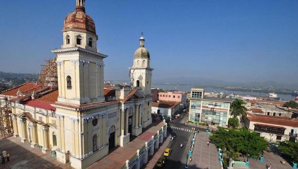 La catedral de Santiago de Cuba.