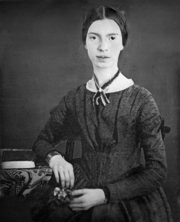 Daguerrotipo de Emily Dickinson que se conserva en el Museo de Amherst. 