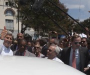 Kerry en La Habana Vieja. Foto: Ismael Francisco/ Cubadebate