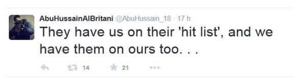 El mensaje de Abu Hussain Al-Britani en referencia a los recientes ataques cibernéticos contra EE.UU.