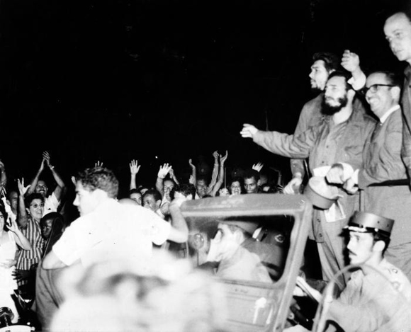Llega a Cuba el Comandante Fidel Castro junto a la delegación que lo acompañó en el XV periodo de Sesiones de la Asamblea General de la ONU, en Nueva York. Foto: Archivo